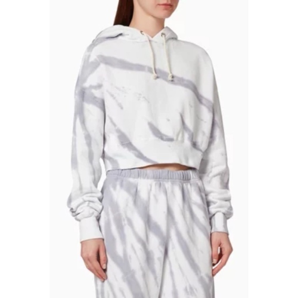 Good American Crop Hoodie